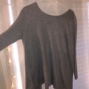 Loft Sweater Shirt With Bow Detail In The Back